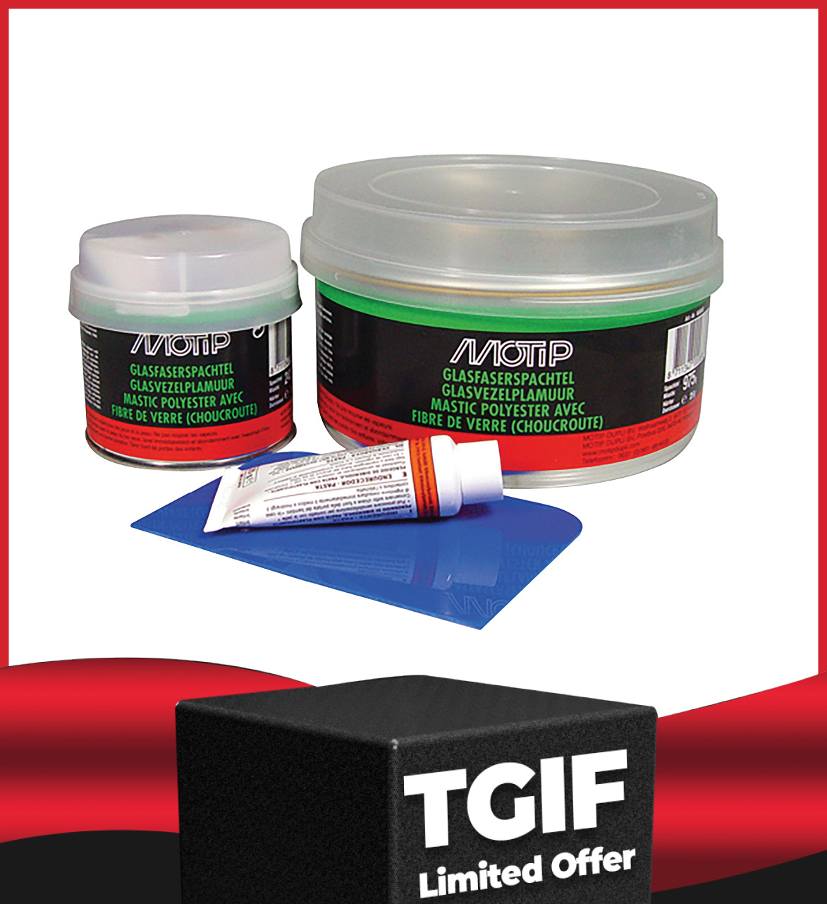 Motip Polyester Fibre Filler